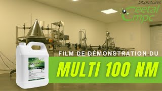 NETTOYER ET DEGRAISSER VOS SURFACES SENSIBLES AVEC MULTI 100 NM  Laboratoires CEETALCMPC [upl. by Wie858]