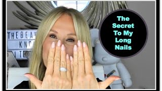 My Long Nails Secret  Nadine Baggott [upl. by Vanderhoek]