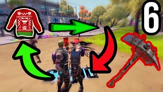 Copying Players Combos in Fortnite Party Royale Part 6 [upl. by Otilia]