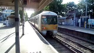 Trains at Westcombe Park station 17721 [upl. by Behah]