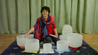 11 Minute Crystal Bowl Chakra Attuning Session [upl. by Scholz]