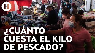 En esta cuaresma encuentra el mejor pescado y marisco en el mercado de la Nueva Viga de la CDMX [upl. by Adlemi]