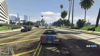 GTA 5 Brake boost jump [upl. by Neyut754]