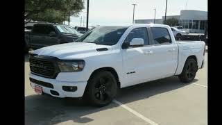 2020 Ram 1500 Lone Star Crew Cab 4x2 57 Box  Brenham T [upl. by Acisseg509]