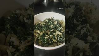 Leafy green Ganike soppukakke soppu recipe cookingshortsleafyvegetable [upl. by Anitnamaid291]