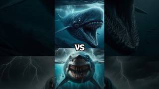 Bull Shark VS Leviathan VS Loch Ness Monster VS Giant Scary Sea Creatures [upl. by Nolita981]