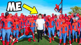 I Hired 50 Real Life SpiderMan [upl. by Naujak]