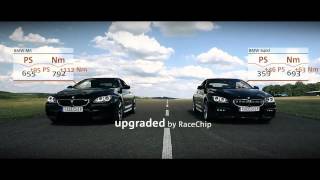 BMW M6 vs BMW 640d upgraded by RaceChip Chiptuning [upl. by Hendrika]