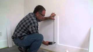 Wall Paneled Wainscoting Kit Installation  Step 7 Regular Stiles [upl. by Mulvihill27]