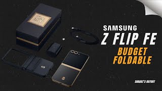 Samsung Galaxy Z Flip FE – The Affordable Foldable Specs Price amp Rumors [upl. by Aiuqenehs]