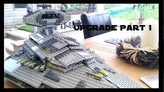 Lego Star Destroyer 2006 Haul and Upgrade Part 1  Early Exterior Changes [upl. by Aiuqat]