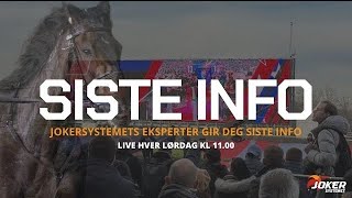 SISTE INFO  Oppsnakk til Gävle  Jarlsberg [upl. by Swigart]