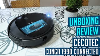 CECOTEC CONGA 1990 CONNECTED UNBOXING REVIEW [upl. by Atikin259]