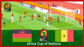 MALAWI vs SENEGAL  00  HIGHLIGHTS AFRICA CUP OF NATIONS 2022  AFCON 2022 FULL MATCH [upl. by Arretahs]