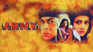 ARMY जवान Full Movie  Shah Rukh Khan Sridevi Danny Denzongpa  SRK Hindi Movie [upl. by Oniram]