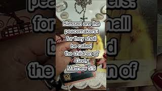 Blessed are the peacemakers Matthew 59 [upl. by Lidda]