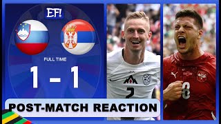 LUKA JOVIC LAST MINUTE GOAL RESCUES SERBIA  Slovenia vs Serbia UEFA Euro 2024 PostMatch Reaction [upl. by Tevis]