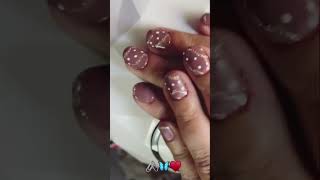 ￼ Acrylic overlay nail extension 💅💫🦋 [upl. by Kingdon]