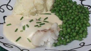 Cod Mornay Recipe Cod with Cheese Sauce [upl. by Strain]