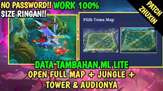 Data Open Full Map  Jungle  Tower amp Audionya Terbaru  Data Tambahan ml lite [upl. by Noynek]