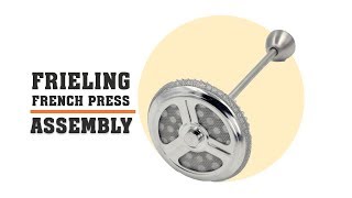 Frieling French Press Assembly Instructions and Parts [upl. by Alliw754]