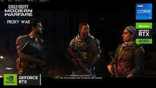 Call of Duty Modern Warfare 2019 Walkthrough 2 Proxy War on RTX 4060 Laptop  Colorful Evol P15 [upl. by Lsil374]