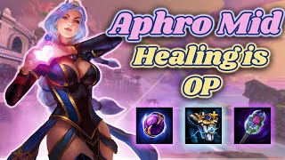 APHRODITE IS BROKEN WITH THE META BUILD CHANGEShealers are brokenSmite Conquest Mid Gameplay Guide [upl. by Bunch]