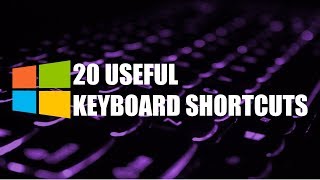 Windows Useful Keyboard Shortcuts You Need to Know [upl. by Wasson]