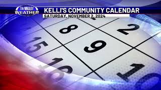 November 1 2024 Community Calendar [upl. by Stein]