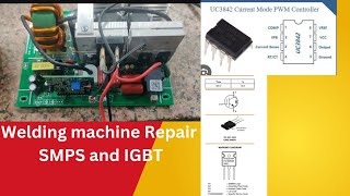 200AMP ARC WELDING MACHINE SMPS REPAIR AND IGBT CHANGE [upl. by Schott]