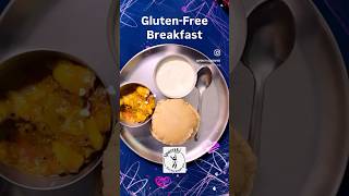 Vegan Breakfast with Glutenfree Poori GuiltFree [upl. by Raman751]