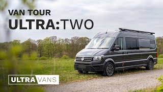 VAN TOUR  VW Crafter Campervan  ULTRATWO [upl. by Nomaj]