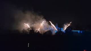 Kenilworth castle the round table fireworks display x3 [upl. by Meara641]