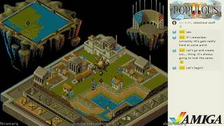 Populous 2 Gameplay Amiga  part 1 [upl. by Ansev]