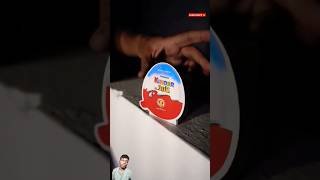 Kinder Joy wala Pataka MRINDIANHACKER CrazyXYZ shorts experiment viral trending [upl. by Lamahj485]