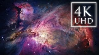 The Orion Nebula  Ultra HD 4K [upl. by Llahsram]