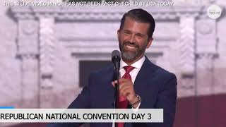 Donald Trump Jr full speech at RNC campaigns for father for president in 2024 [upl. by Marba]