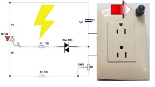 REGULADOR PARA VOLTAJE DE CORRIENTE ALTERNA ⚡ DIMMER [upl. by Nadaha492]