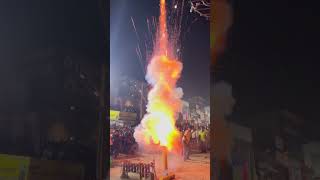 Ponneri firecrackers fireworksindia fireworksdisplay fireworksshow fireworksfestival chennai [upl. by Starbuck]