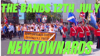 THE BANDS NEWTOWNARDS 12TH JULY 2021 Flute bands [upl. by Aiouqes]