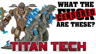 Godzilla vs Kong Titan Tech Action Figures [upl. by Auqinom81]