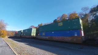 NS Lewistown PA trains [upl. by Trow]