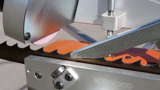 Successful Sawmilling Series  Band Blade Sharpening for Optimum Portable Sawmill Production [upl. by Elexa]