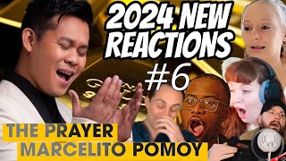 2024 NEW REACTIONS 6  Marcelito Pomoy sings The Prayer by Celine Dion amp Andrea Bocelli Compilation [upl. by Matejka767]