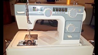 Janome Finesse Model 373 Fancy Stitch Sewing Machine [upl. by Nallak]