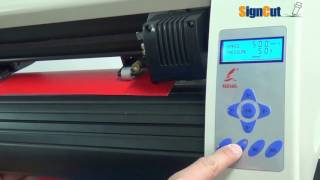 How to set up and use the Redsail Cutting Plotter with 341 USB Driver [upl. by Imled]