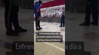 VIGILANTES DE SEGURIDAD intervención seguridad privada centro comercial [upl. by Eanom]