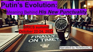 Putins Evolution The Meaning Behind His New Punctuality [upl. by Ttenaj641]