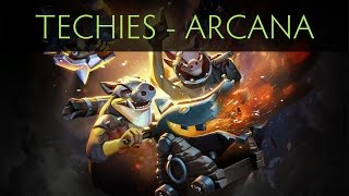 Dota 2 Techies  The Swine of the Sunken Galley Arcana item [upl. by Abisia612]