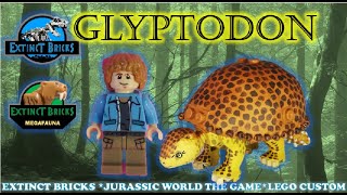 GLYPTODON  LEGO CUSTOM MEGAFAUNA EXTINCT CREATURE GLYPTODON ГЛИПТОДОН กลิปโตดอน 鹰嘴豆 글 리포 돈 [upl. by Silohcin]